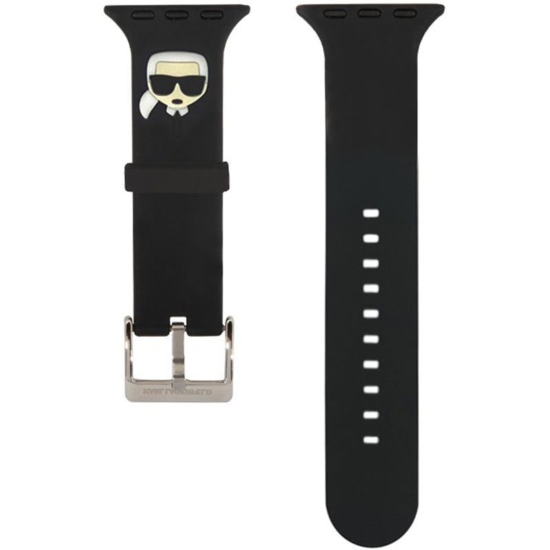 Karl Lagerfeld Karl Head Bracelet Apple Watch 45/44/42mm Black
