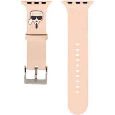 Karl Lagerfeld Karl Head Bracelet Apple Watch 45/44/42mm Pink