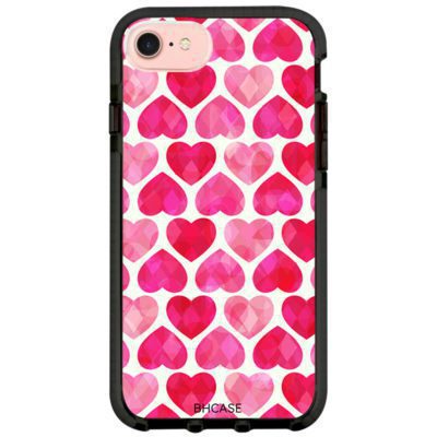 Hearts Pink Coque iPhone 8/7/SE 2020/SE 2022