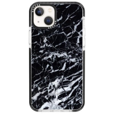 Marble Black Coque iPhone 13