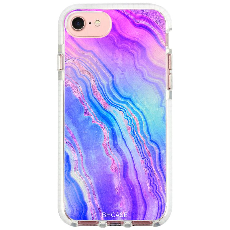 Neon Agate CoqueiPhone 7/8/SE 2020/SE 2022